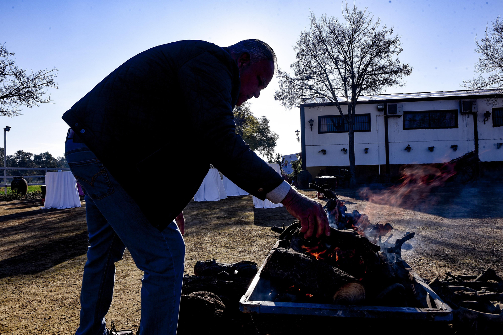 Un día de matanza en una finca sevillana