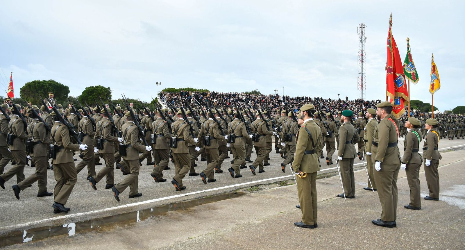Jura de bandera en el CEFOT-2 de San Fernando: las imágenes