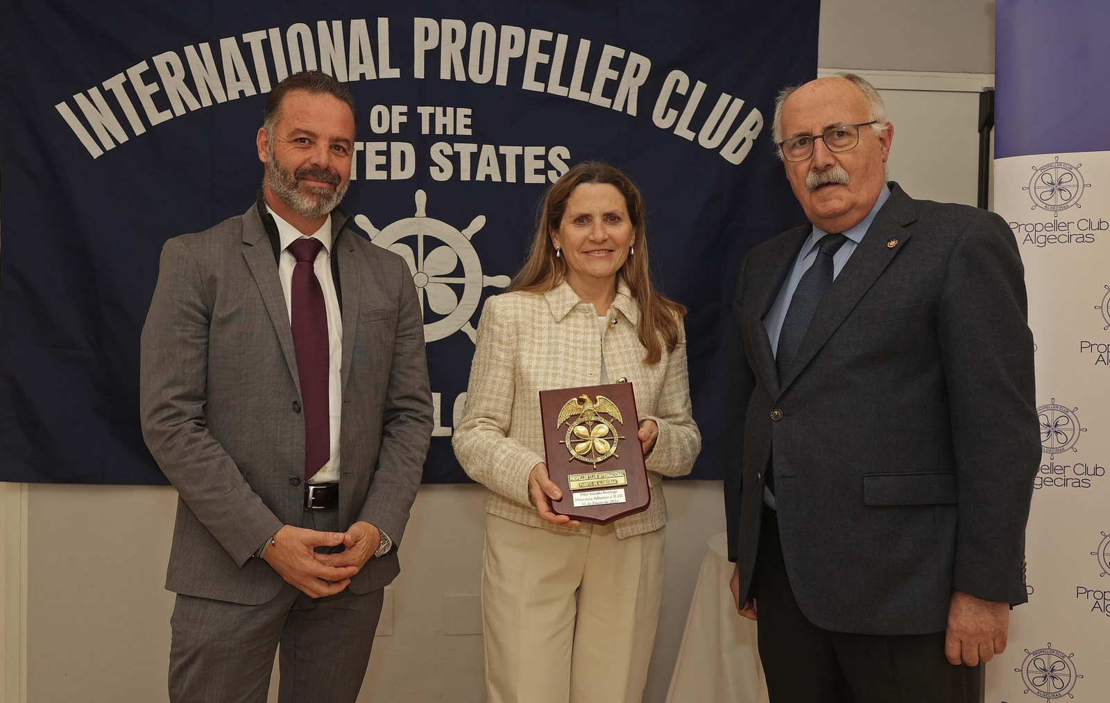 El almuerzo del Propeller Club de Algeciras con Pilar Jurado, en imágenes