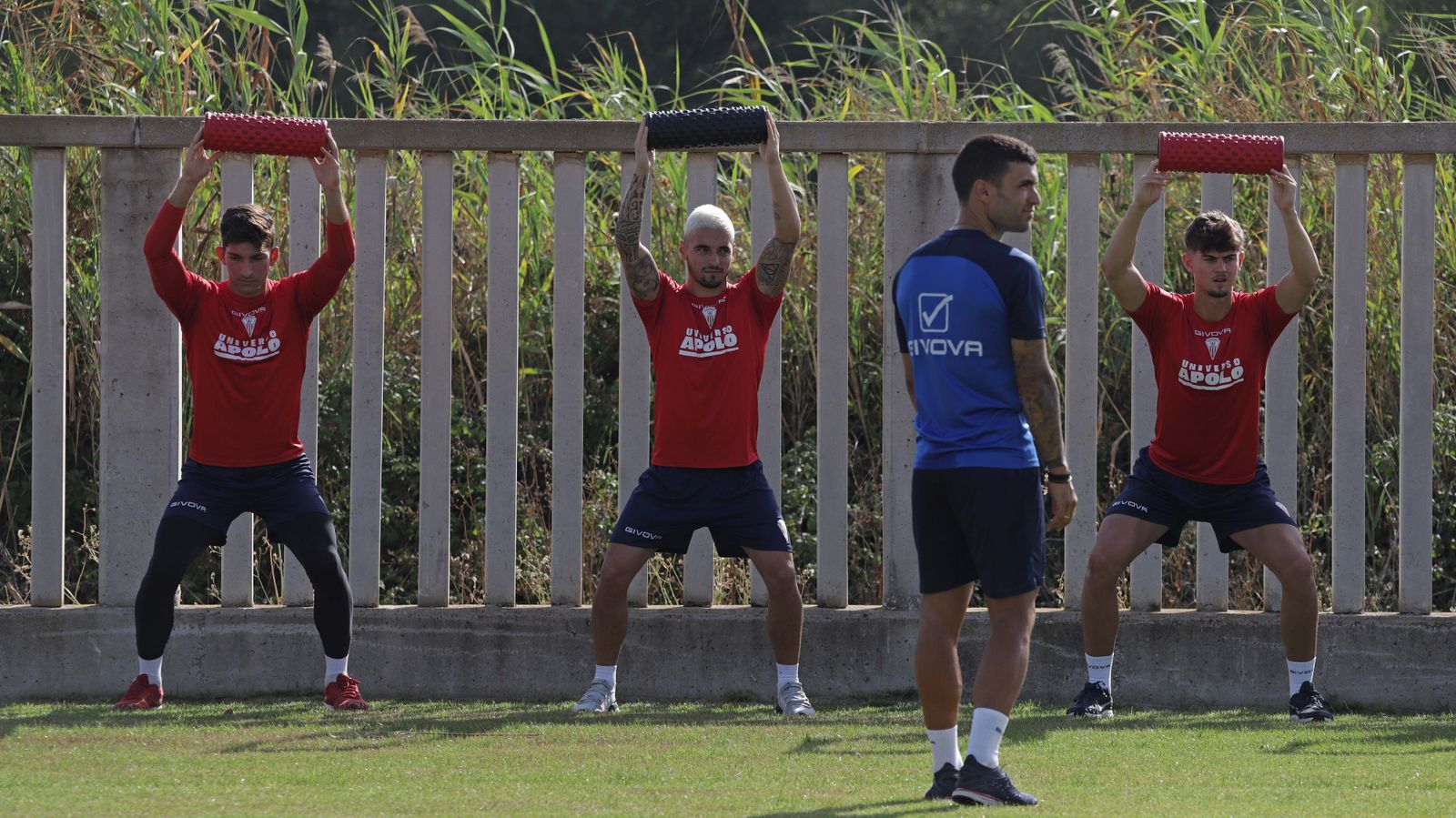 Fotos del primer entrenamiento del Algeciras CF