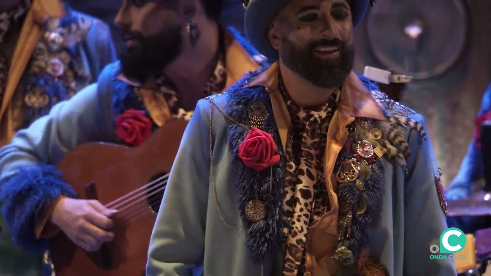 La comparsa 'El desvelo' en las preliminares del COAC 2026