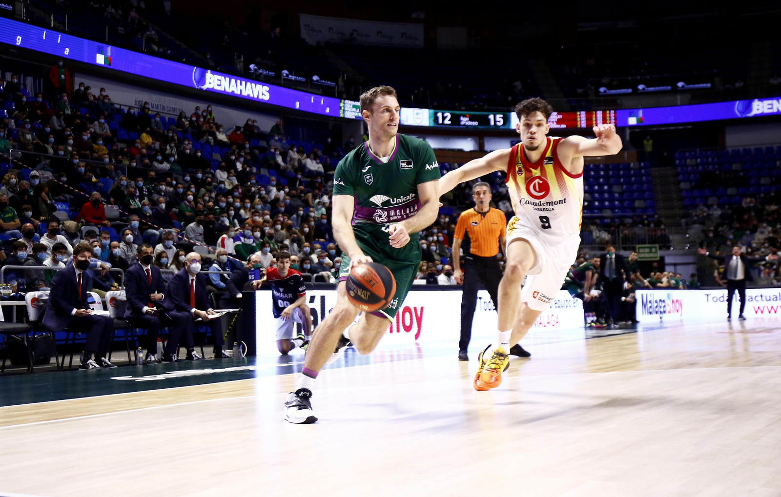 Las fotos del Unicaja-Casademont Zaragoza.