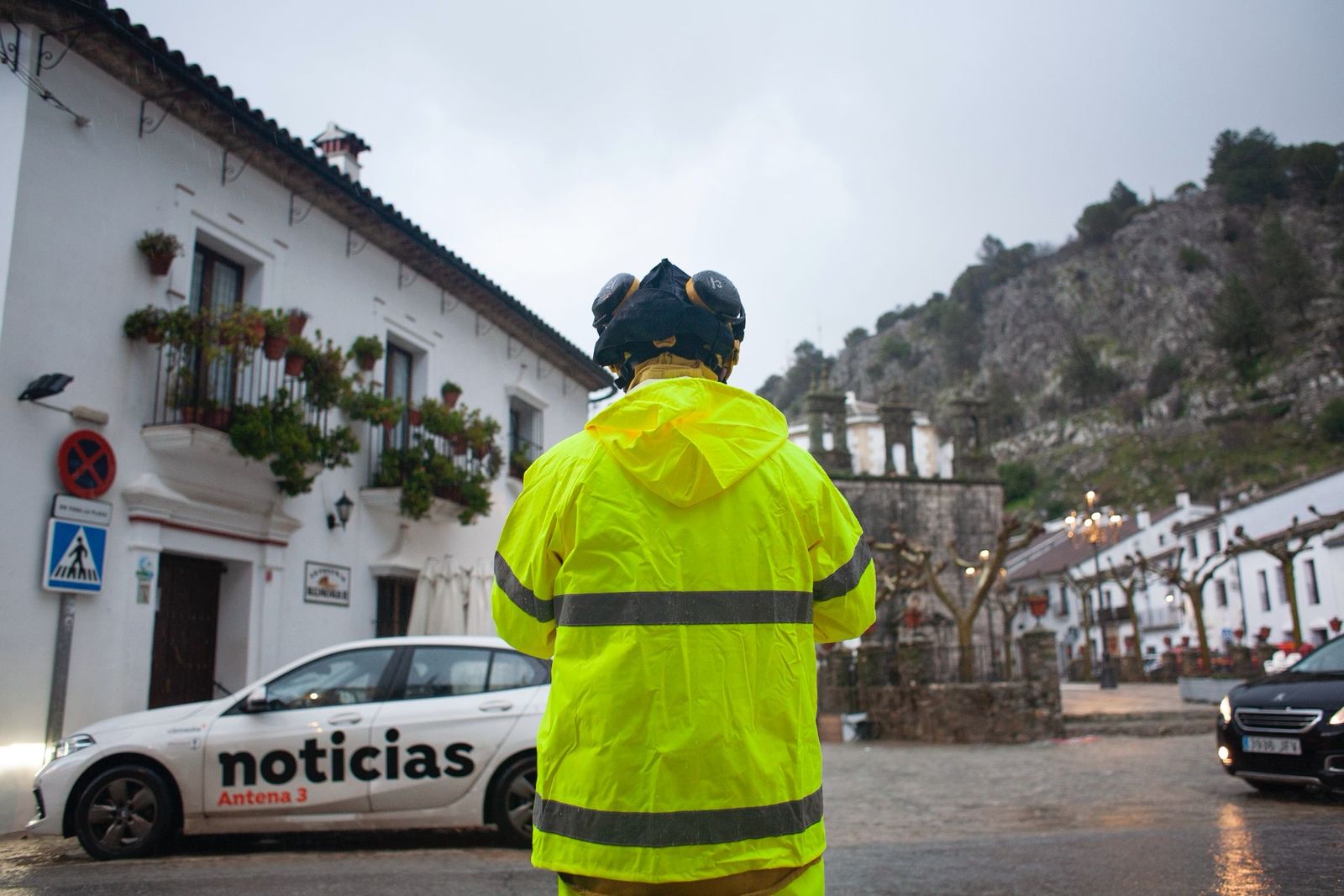 Las imágenes de Grazalema el día del desalojo