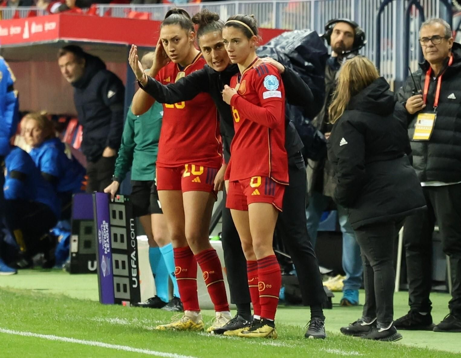 España-Suecia, en fotos