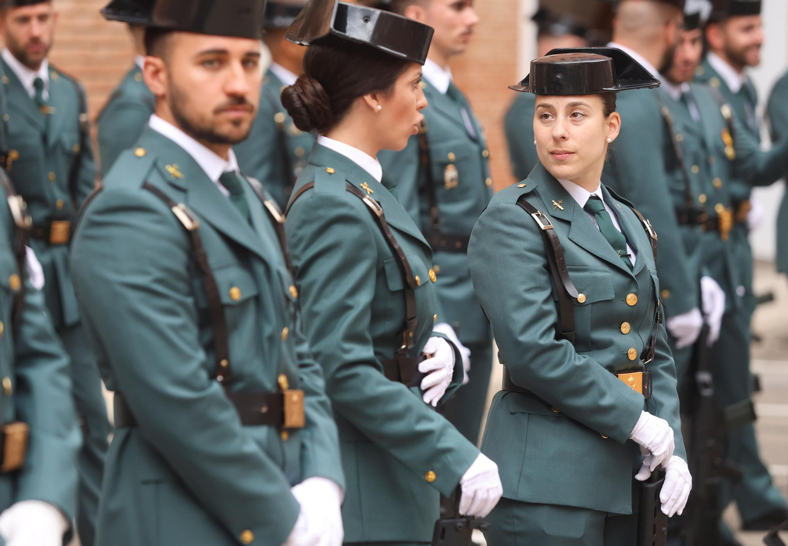 La Guardia Civil de Málaga homenajea a los agentes retirados en su 179 aniversario