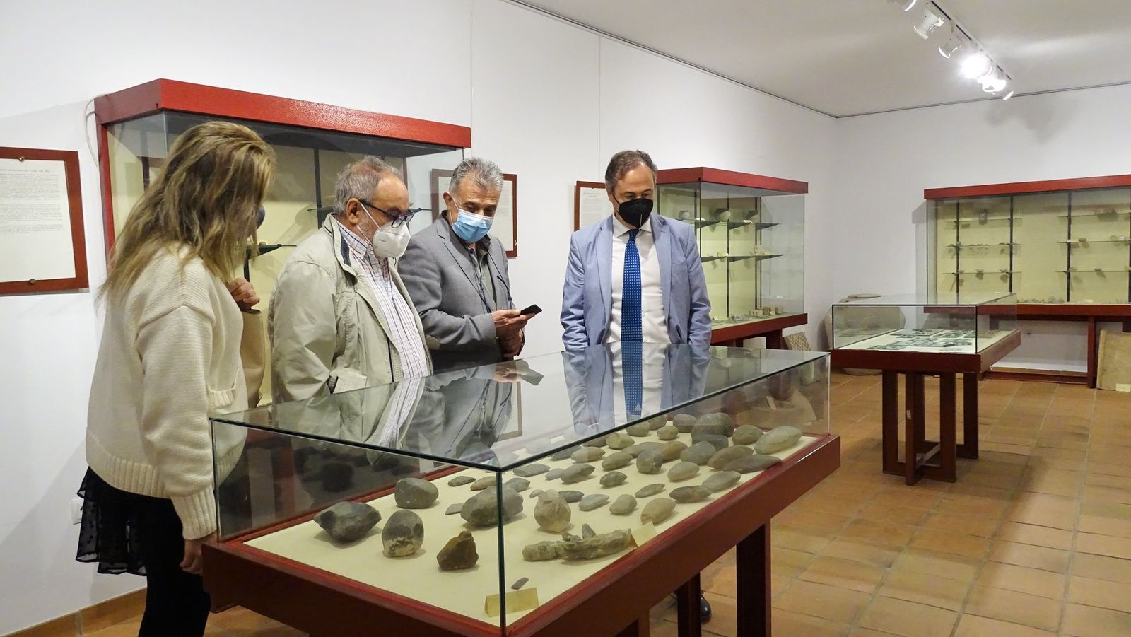 Visita institucional de Ángel Pimentel a Villa del Río.