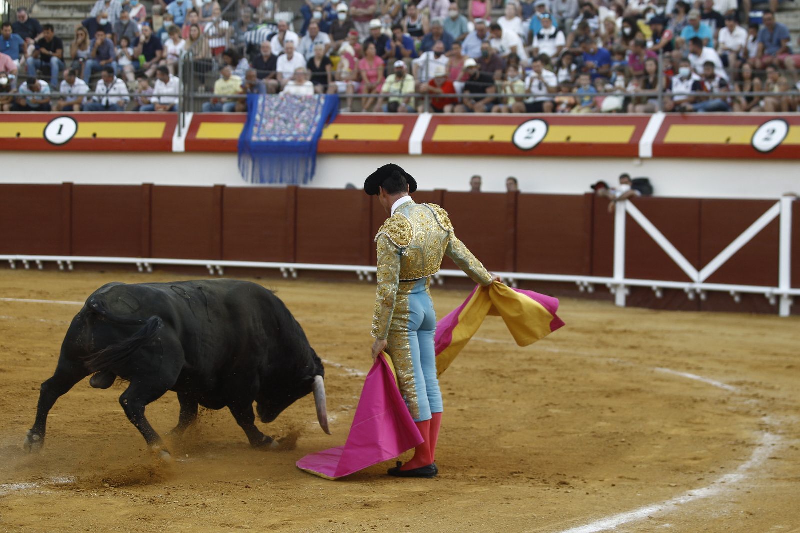 Corrida de toros del diestro Jesús de Almería en Vera.