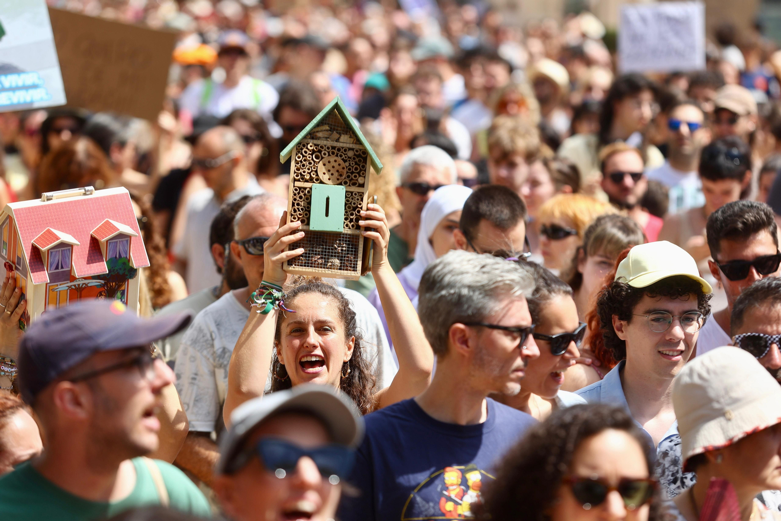 Málaga clama por una ciudad donde poder vivir y no sobrevivir