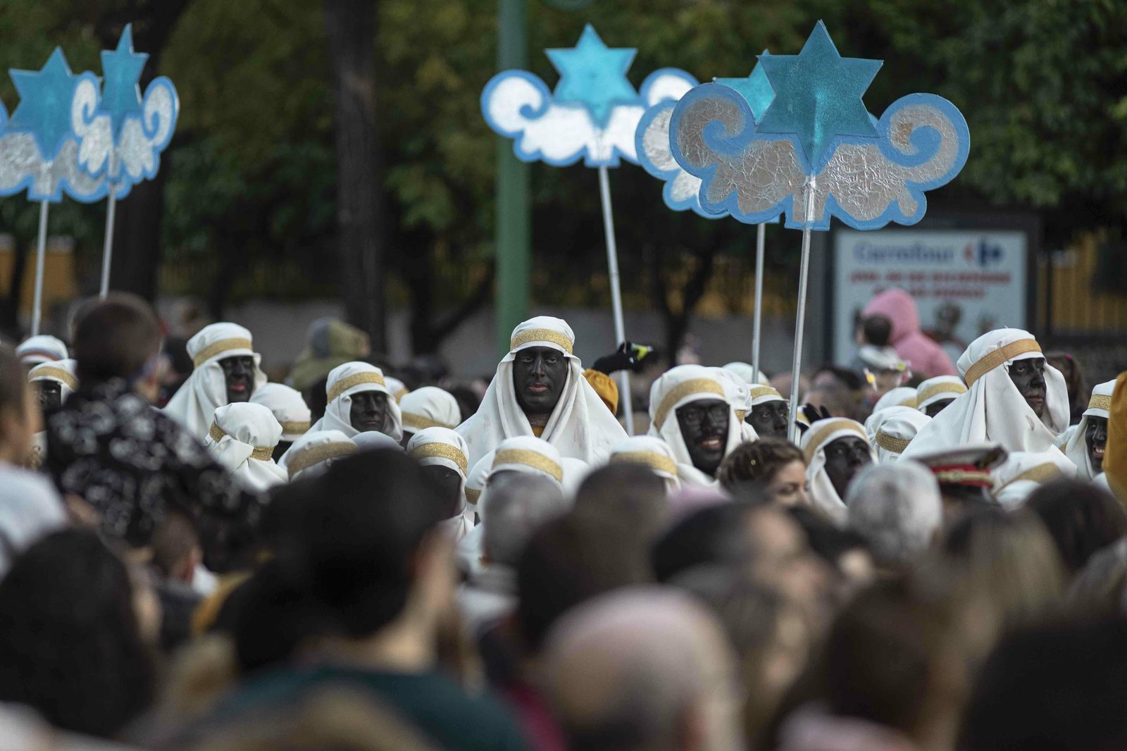 La Cabalgata de los Reyes Magos de Sevilla, en imágenes