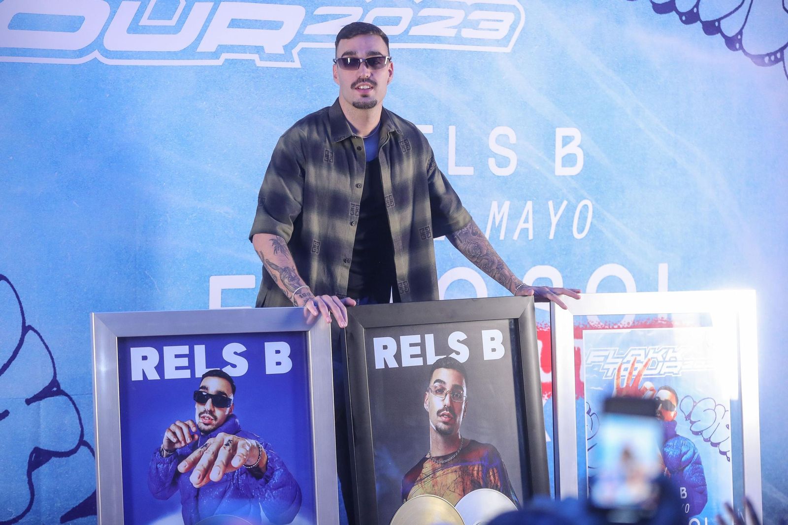 Daniel Heredia, Rels B, fotografiado el pasado año en México.