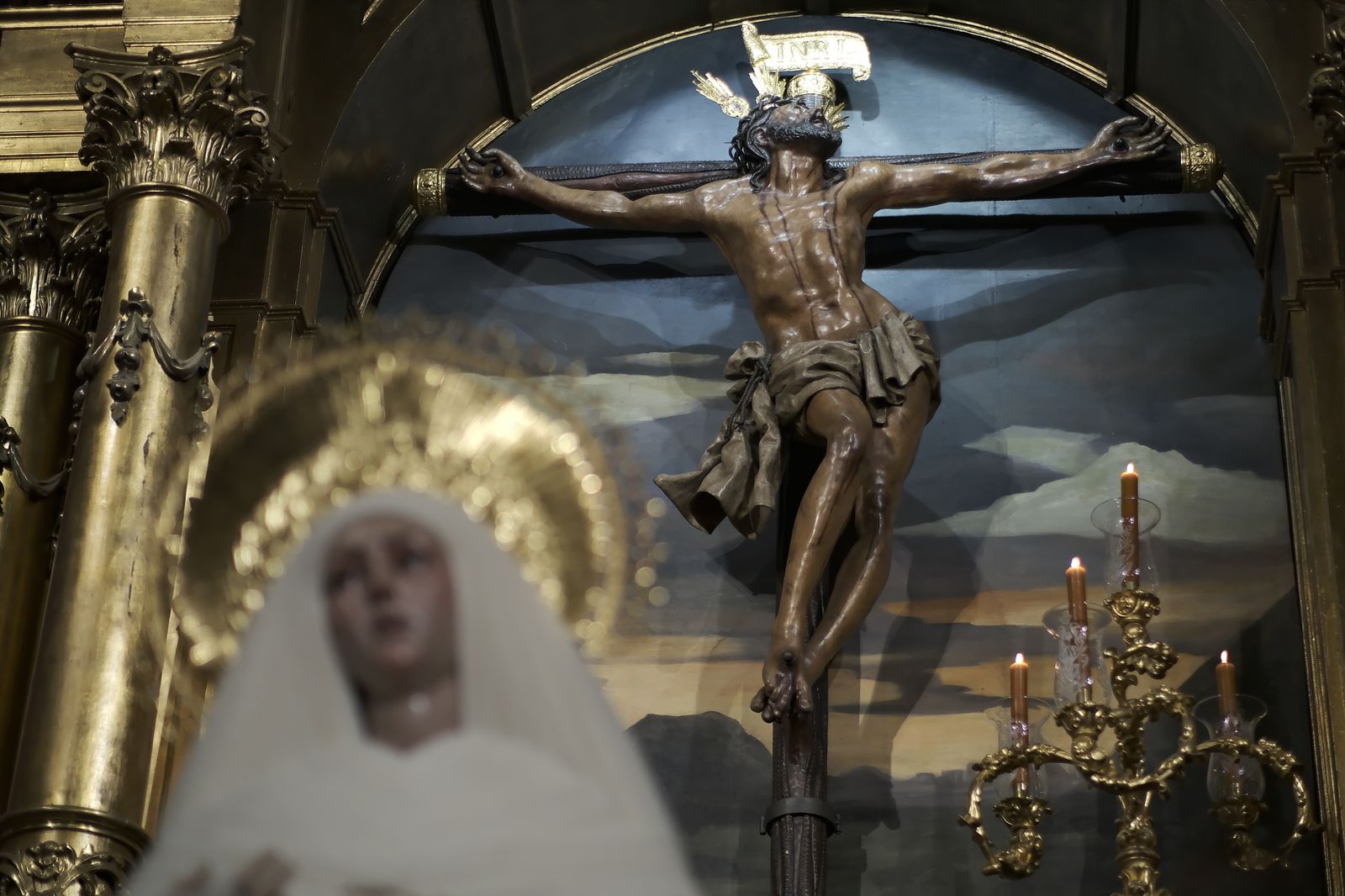 Las imágenes de la veneración a la Virgen de las Aguas del Museo