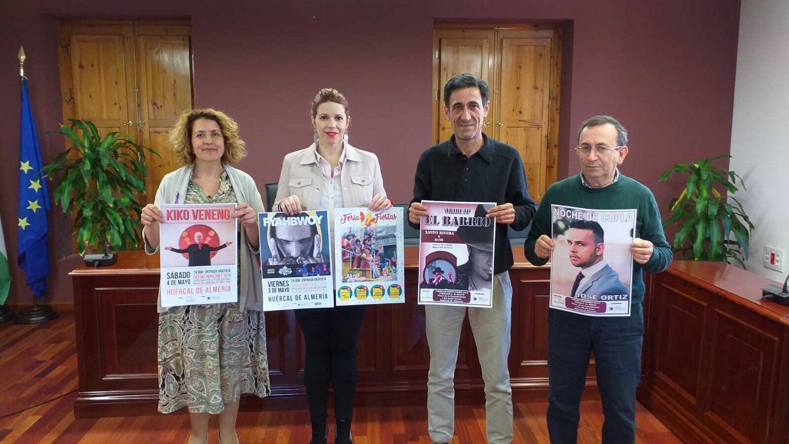 Presentación de las Fiestas de Huércal de Almería