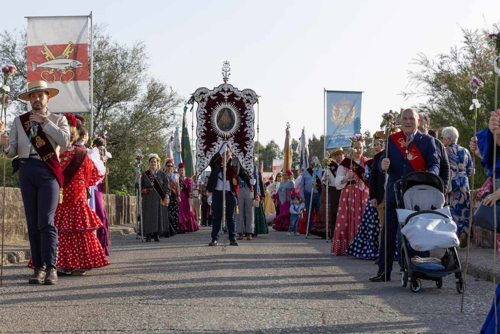 Recepción de Cofradías de la Romería de La Virgen de la Cabeza en Andújar