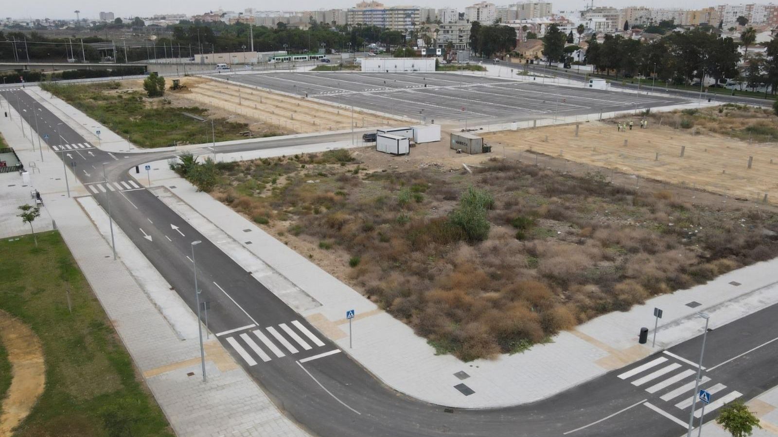 Terrenos de Janer, donde se proyecta también un hotel de 10 plantas.