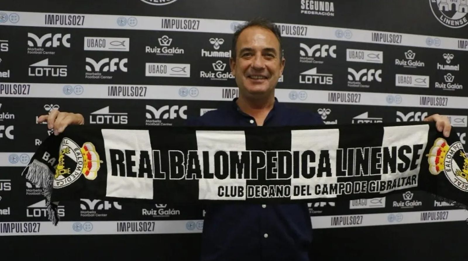 Miguel Ángel Rondán, director deportivo de la Real Balompédica