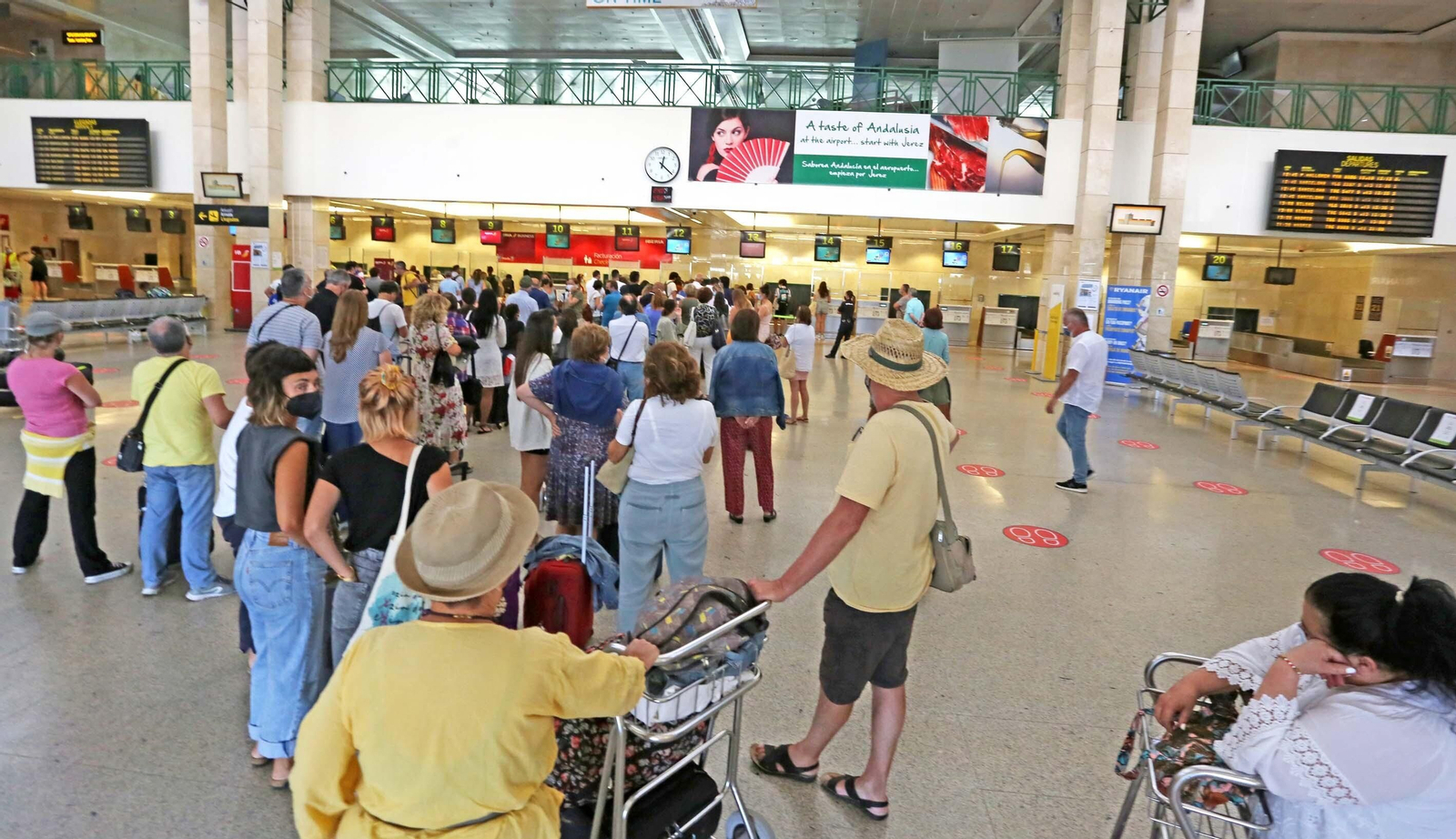 El Aeropuerto de Jerez se llena en Julio