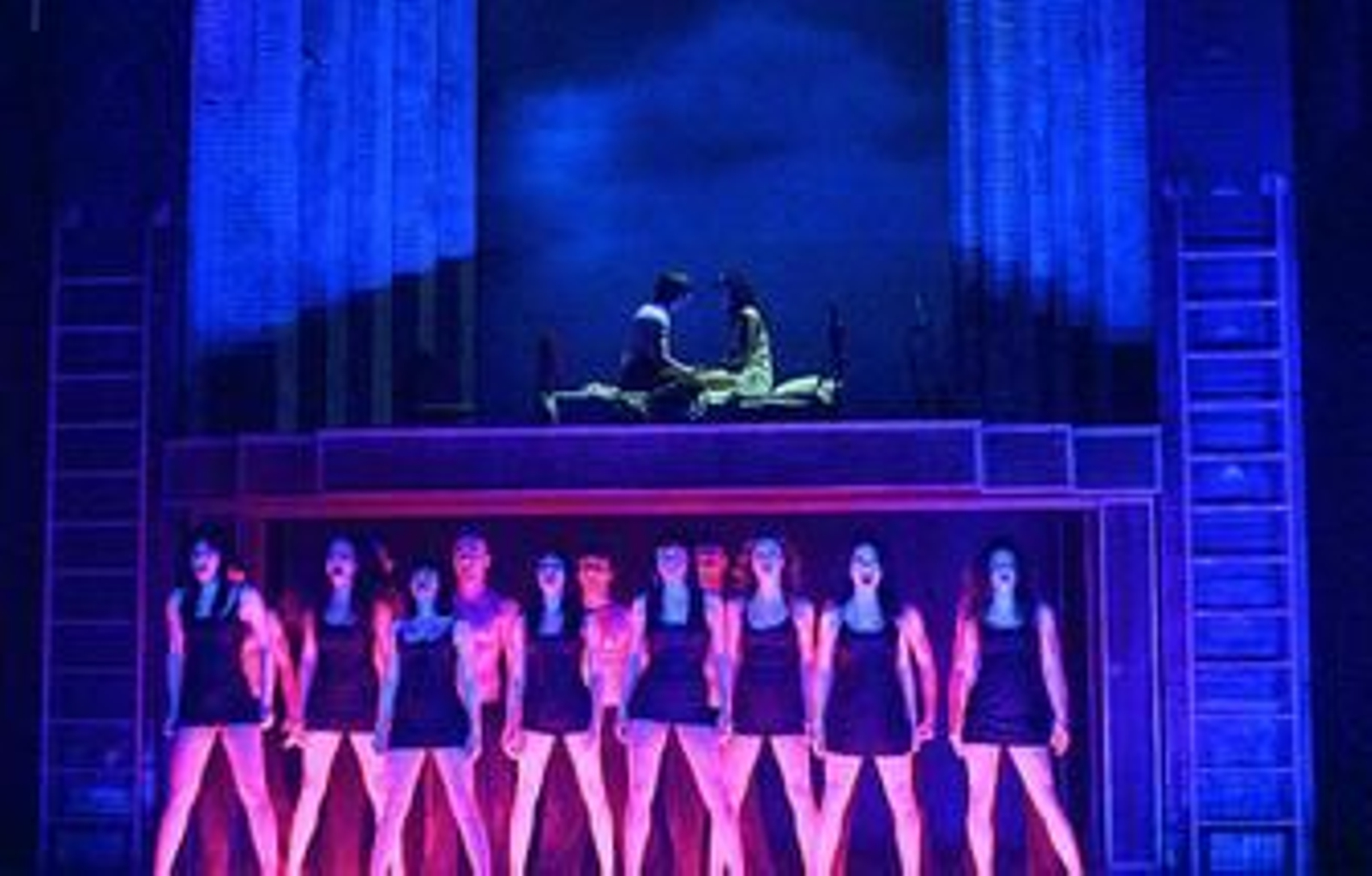 Un momento del musical 'Hoy no me puedo levantar' que se representó el pasado abril en Sevilla.