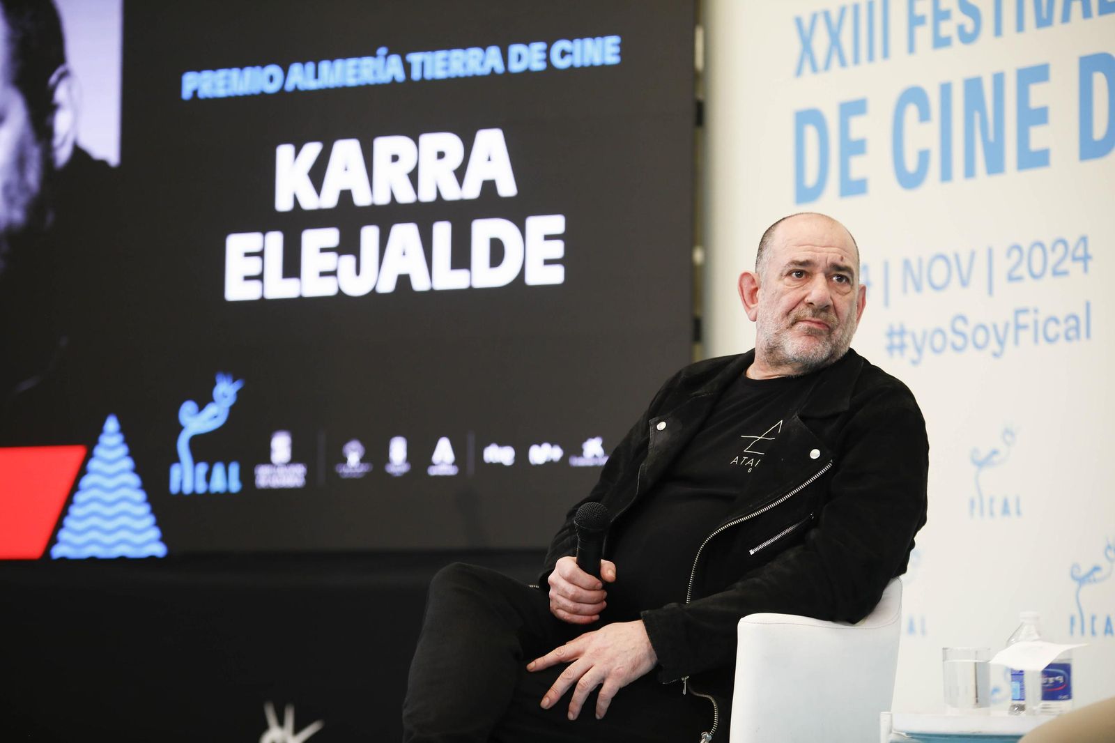 Karra Elejalde premio 'Almería, tierra de cine', en imágenes