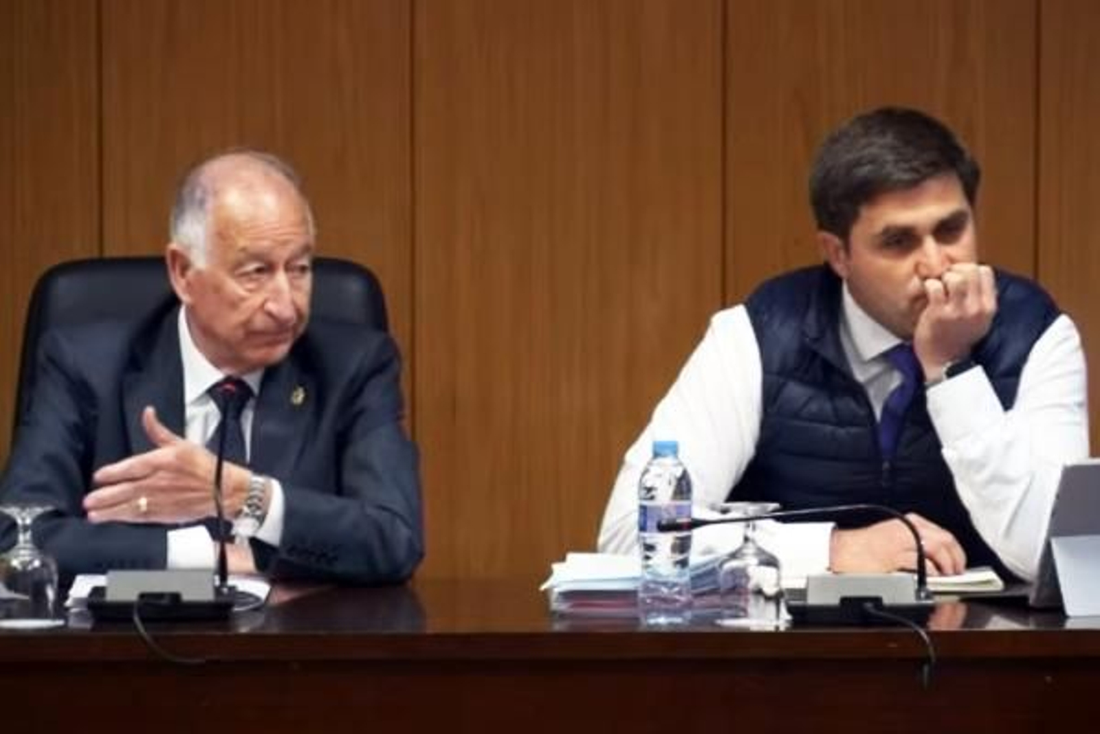 Imagen del pleno celebrado hoy en Roquetas.