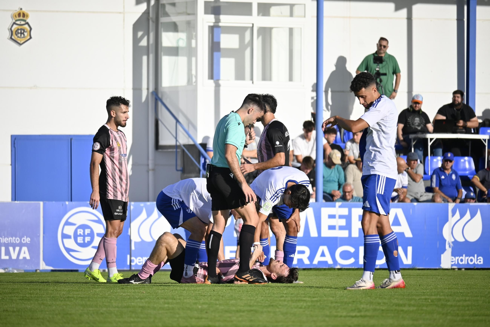 Las mejores imágenes del Atlético Onubense - Bollullos