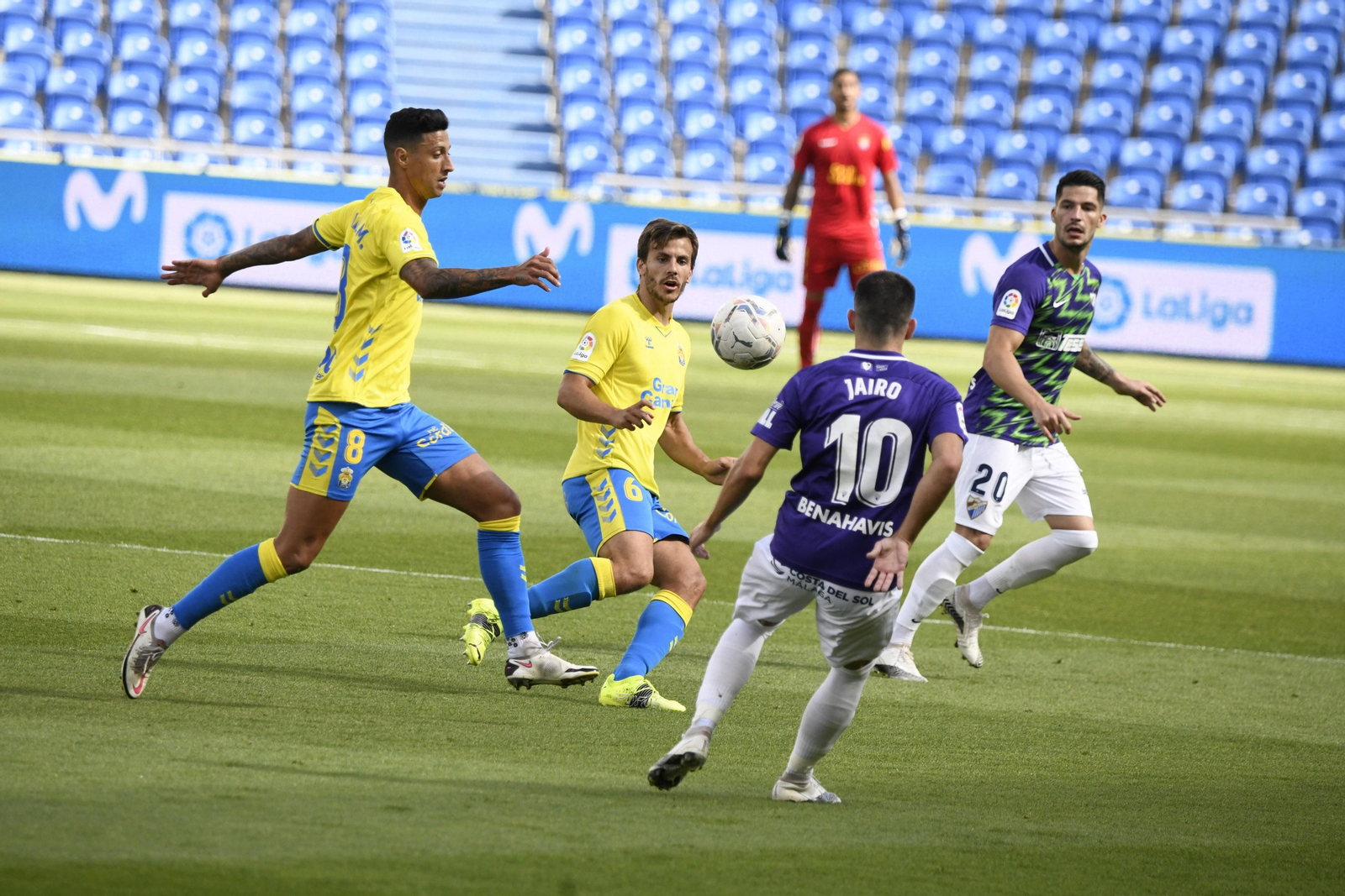 El Las Palmas-Málaga CF, en fotos