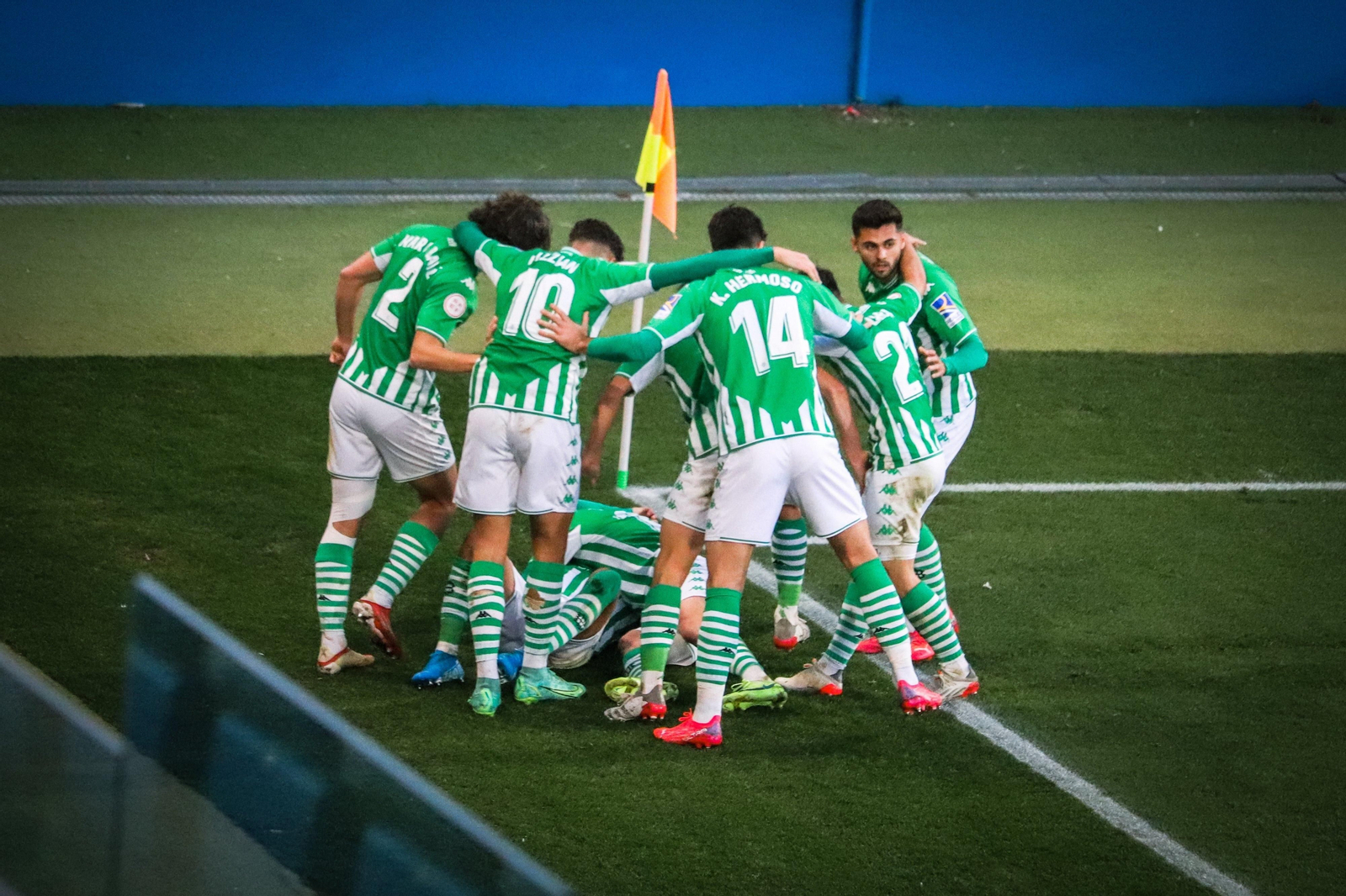 Jugadores del Betis Deportivo.