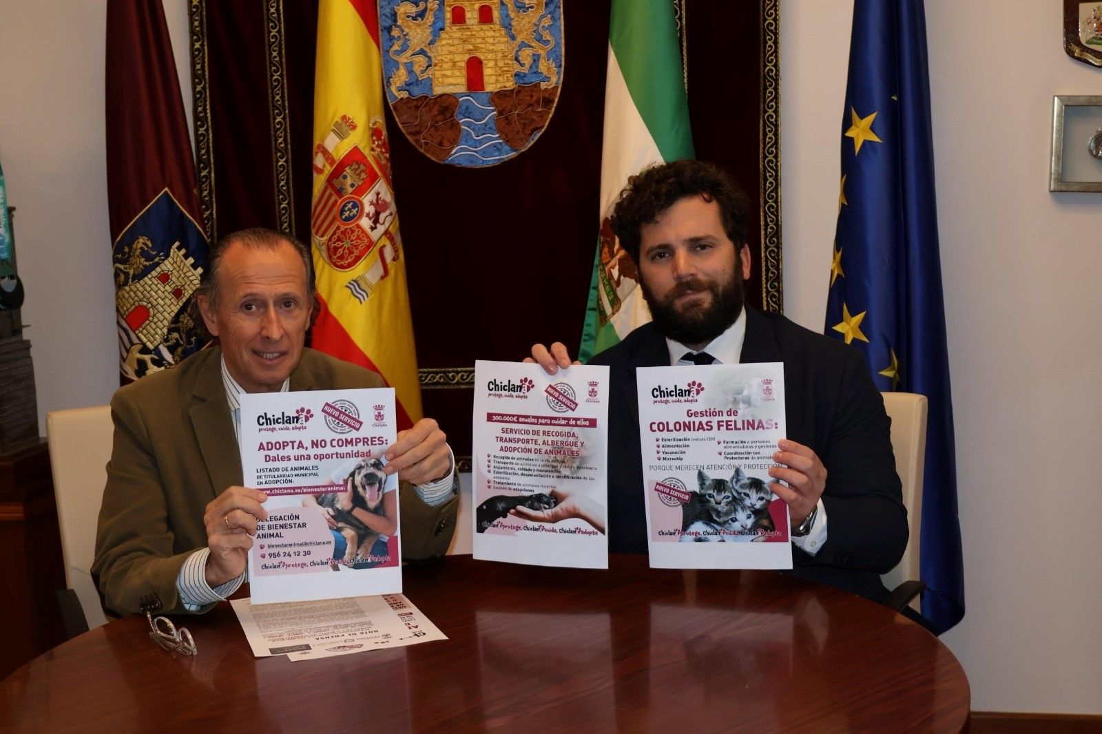 El servicio incluye también gestión de colonias felinas.