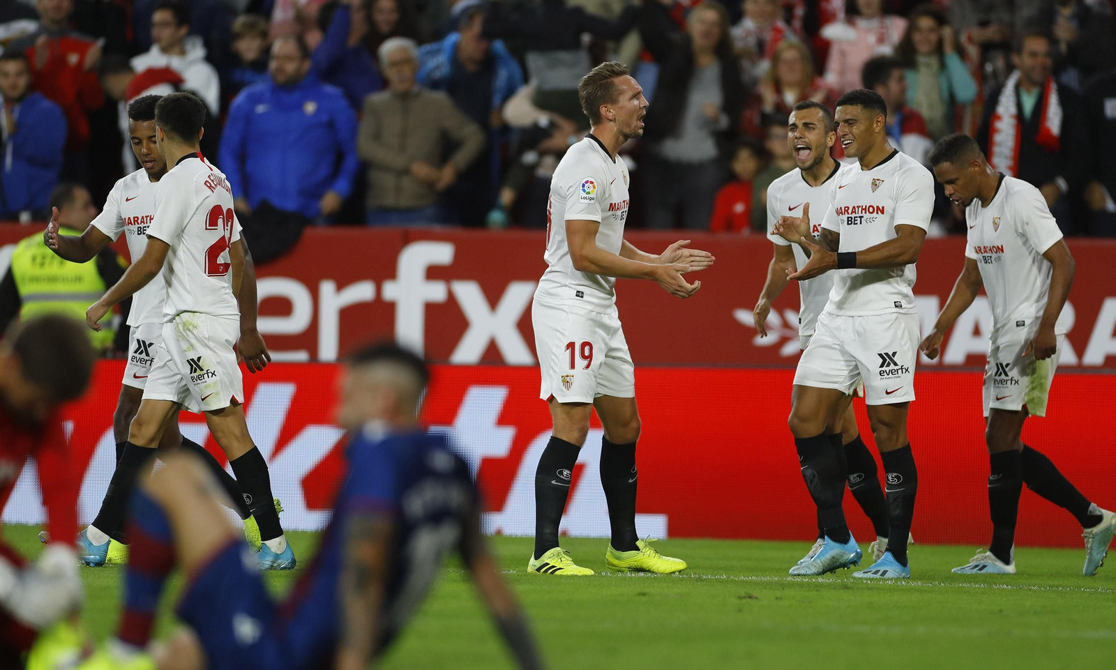 Las imágenes del Sevilla FC-Levante