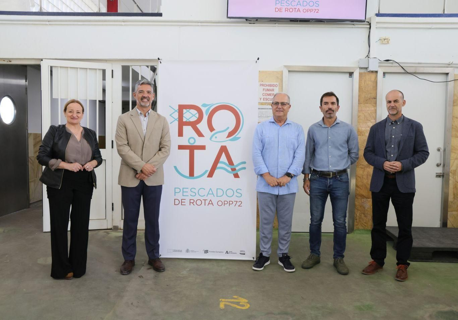 Lazamiento oficial de la marca 'Pescados de Rota OPP72'.
