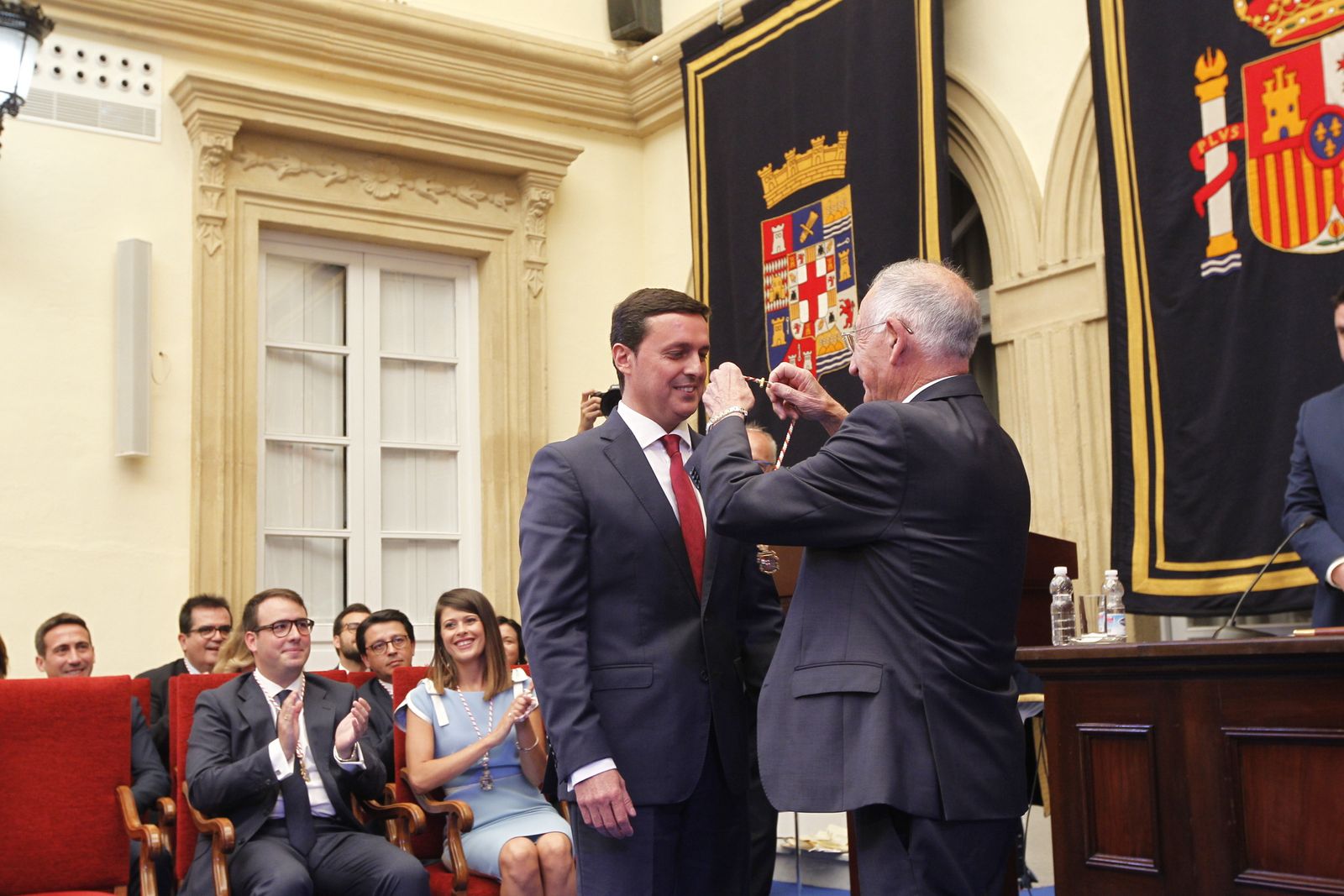 Pleno investidura Presidente Diputación de Almería. Javier Aureliano García