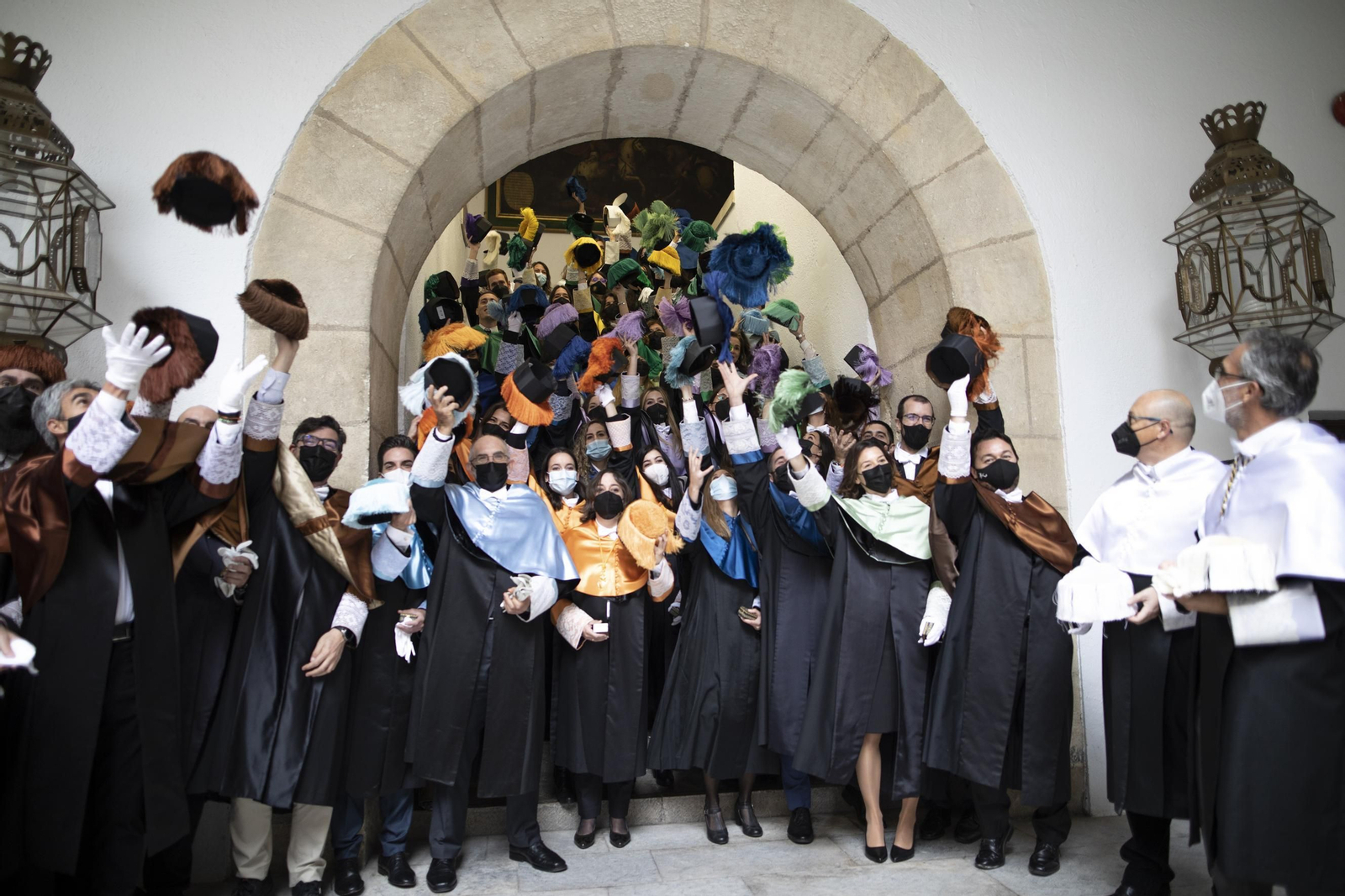 En fotos: Acto de investidura de los nuevos doctores por la Universidad de Granada