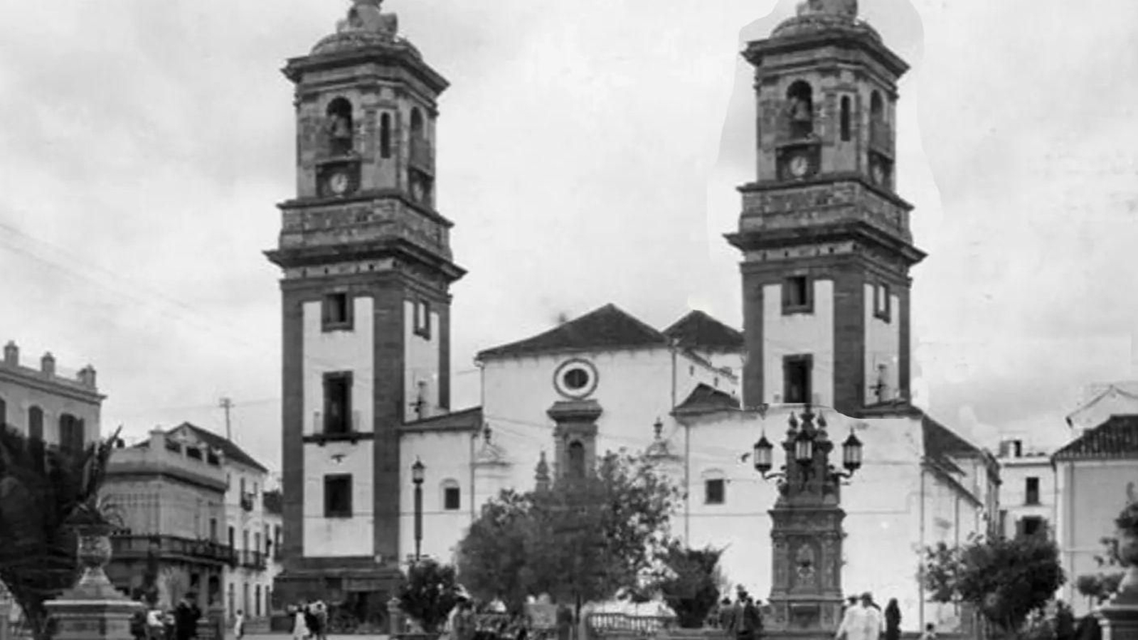 Recreación de la iglesia de Nª Sª de la Palma como catedral de la diócesis de Algeciras.
