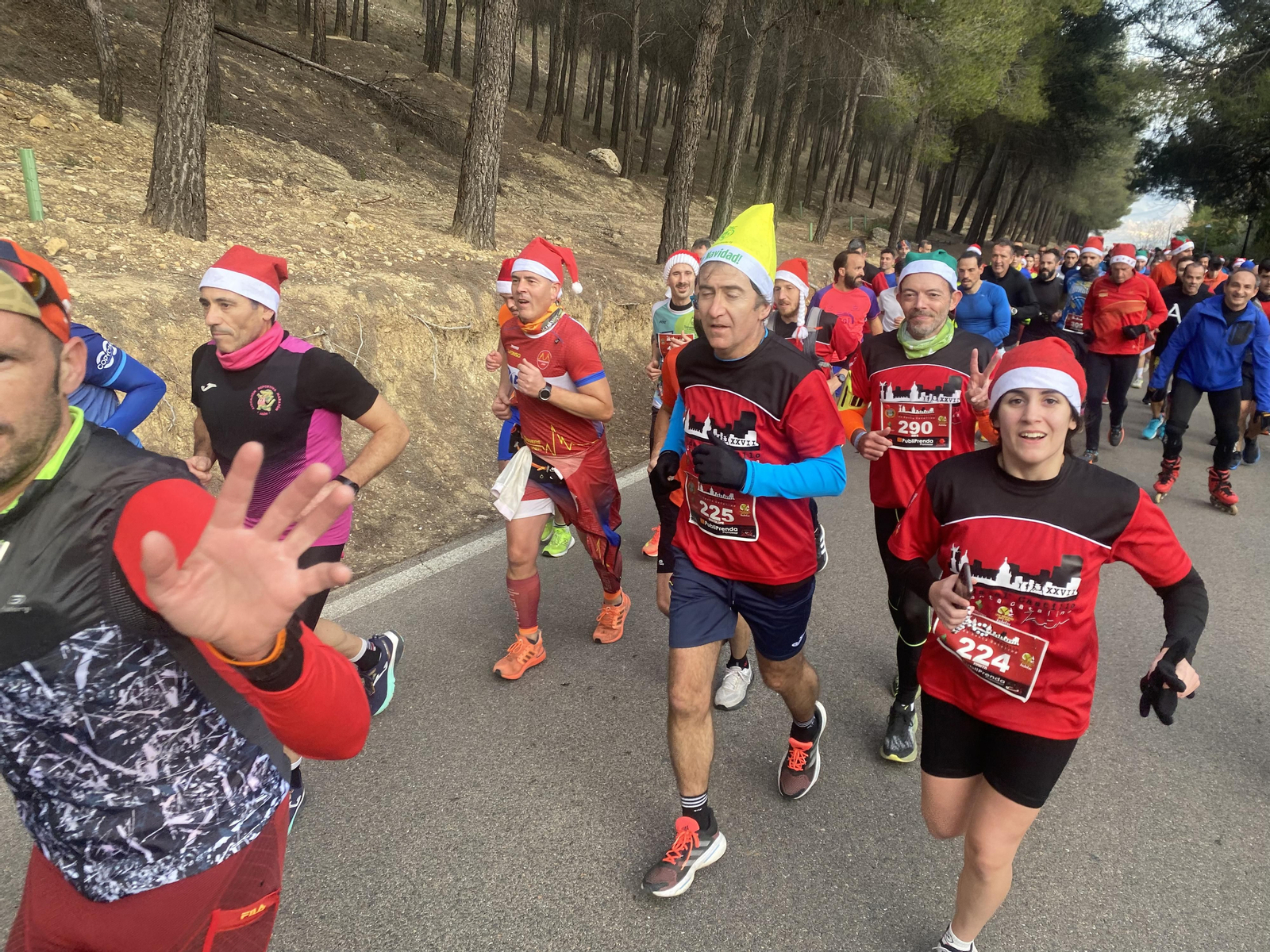 Subida al Castillo de Santa Catalina