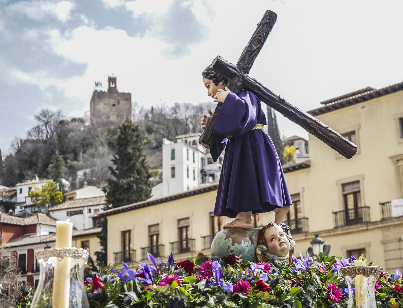 Las fotografías del vía crucis del Niño de la Esperanza