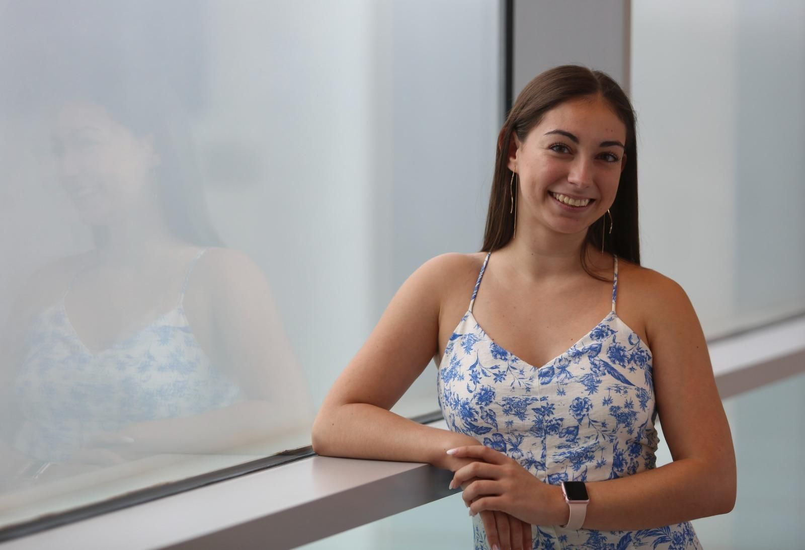 Natalia Baldizzone recibe la Biznaga de la Diputación de Málaga por sus méritos deporivos