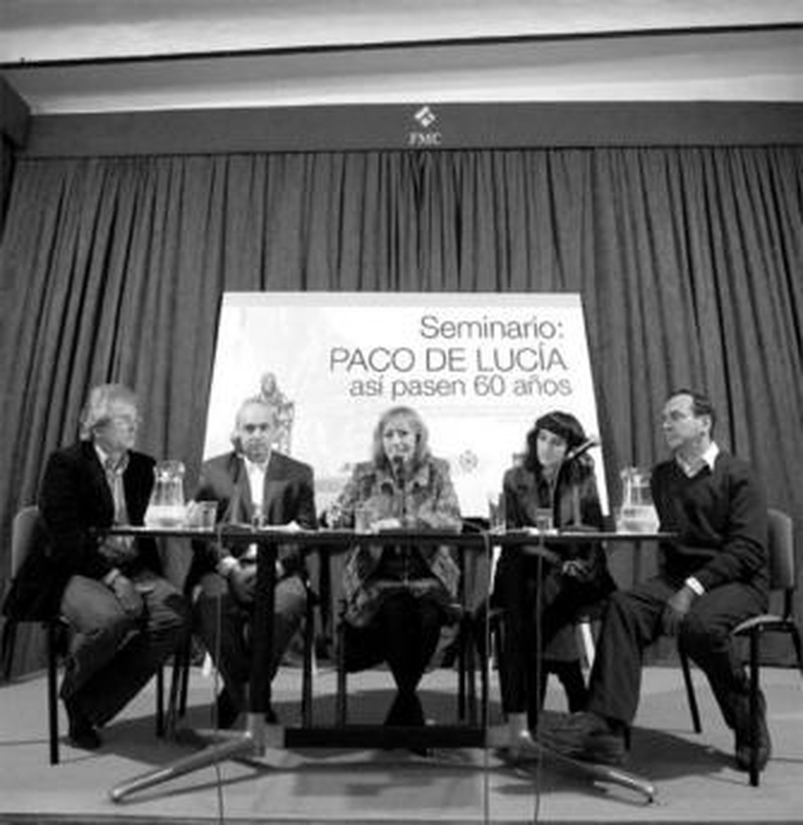 De izquierda a derecha: Juan Estrada, José María Bandera, María Quirós, Silvia Calado y Javier Puga.