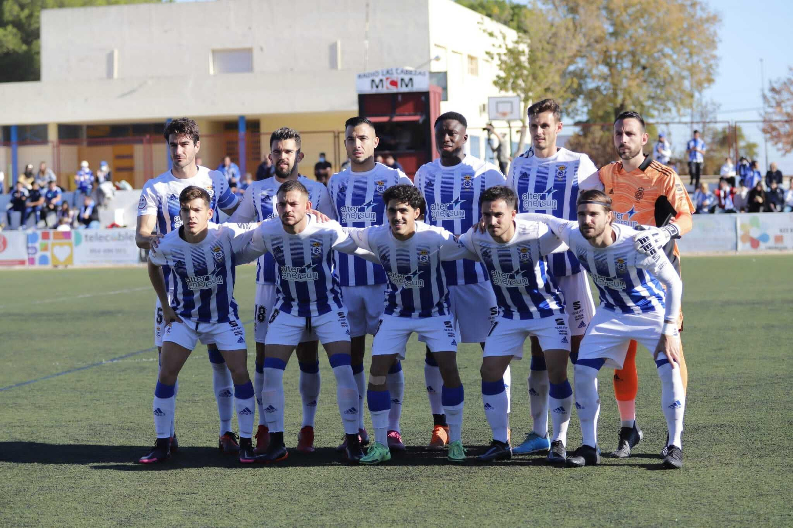 Once inicial del Recre en Las Cabezas.