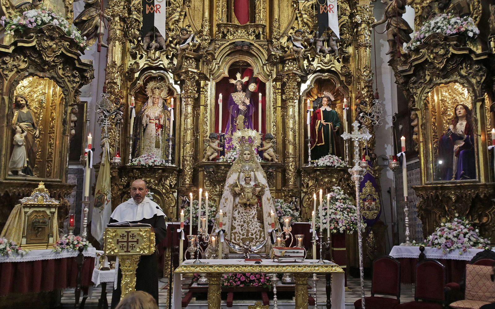 La capilla del Nazareno, con la Patrona