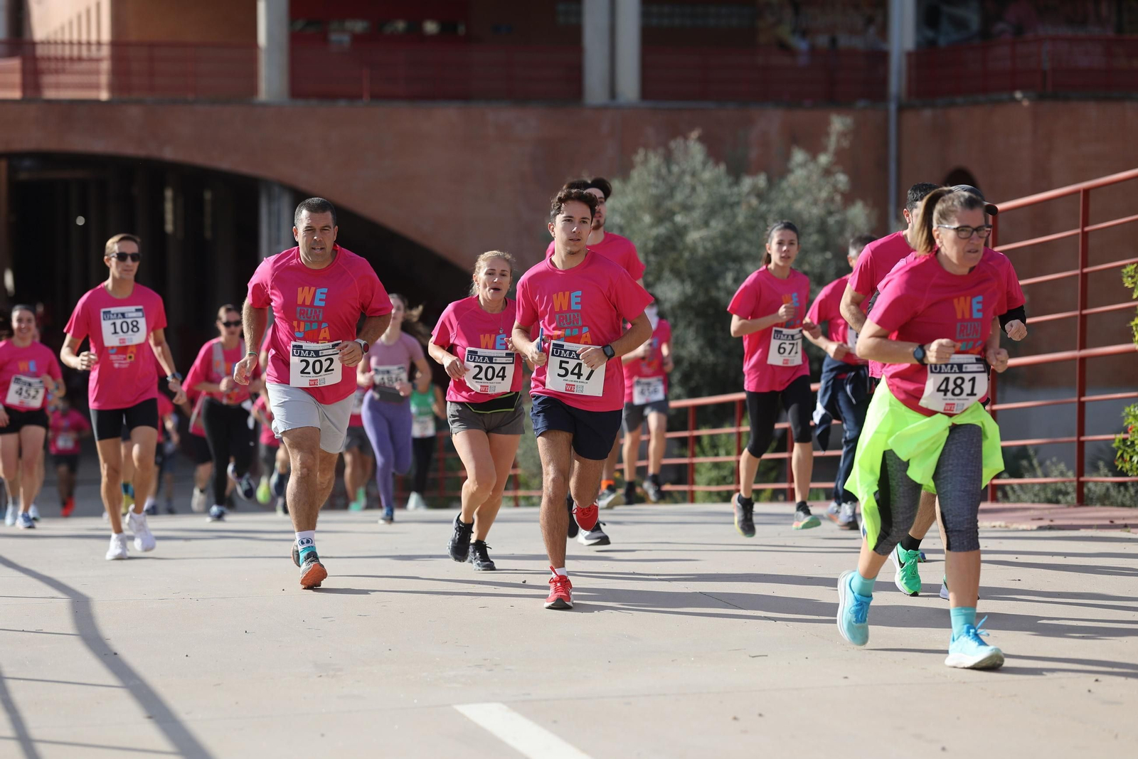 La carrera solidaria We Run de la UMA, en fotos