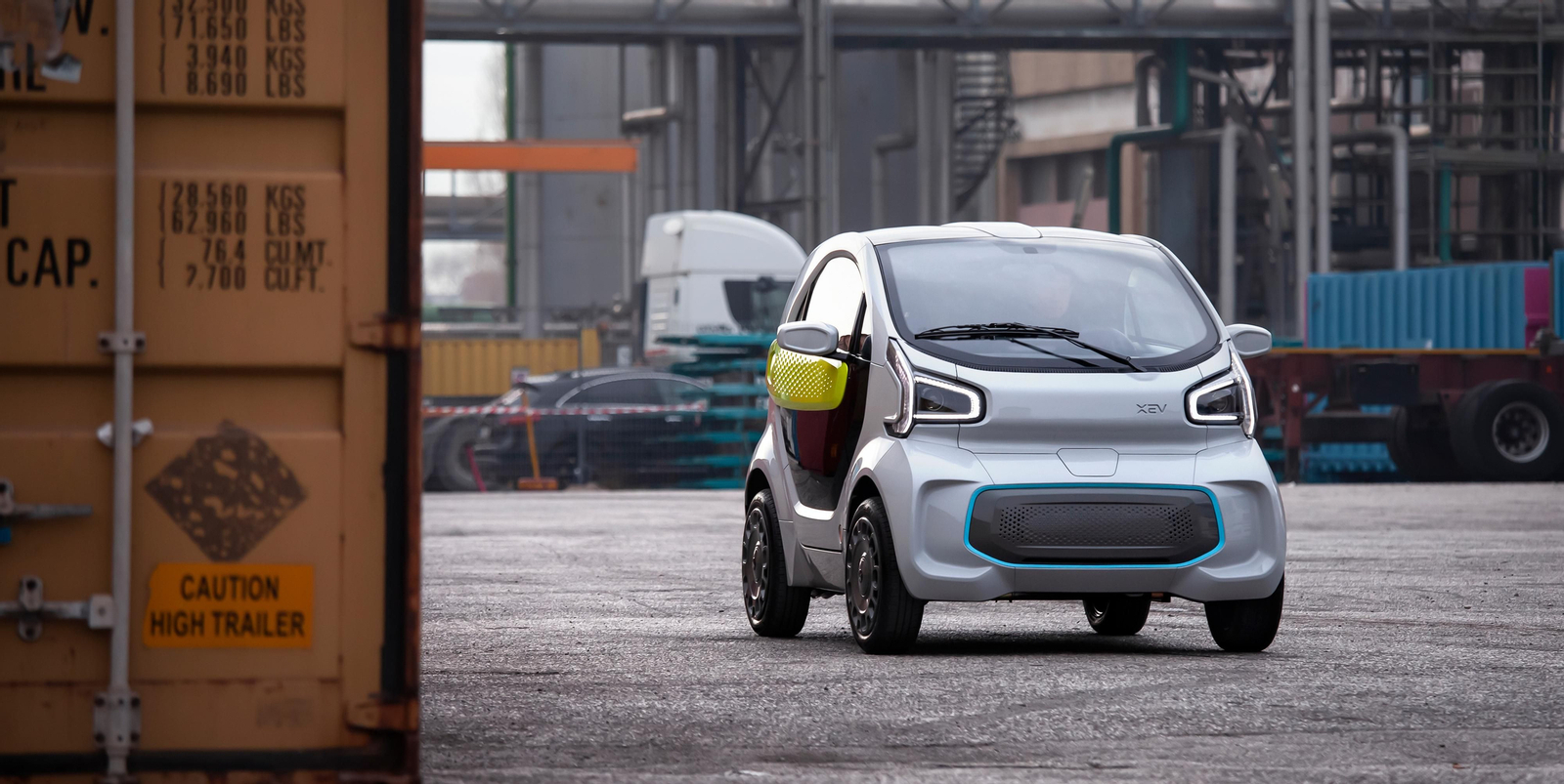 Este es el XEV Yoyo, un cuadraciclo directo al corazón de la ciudad