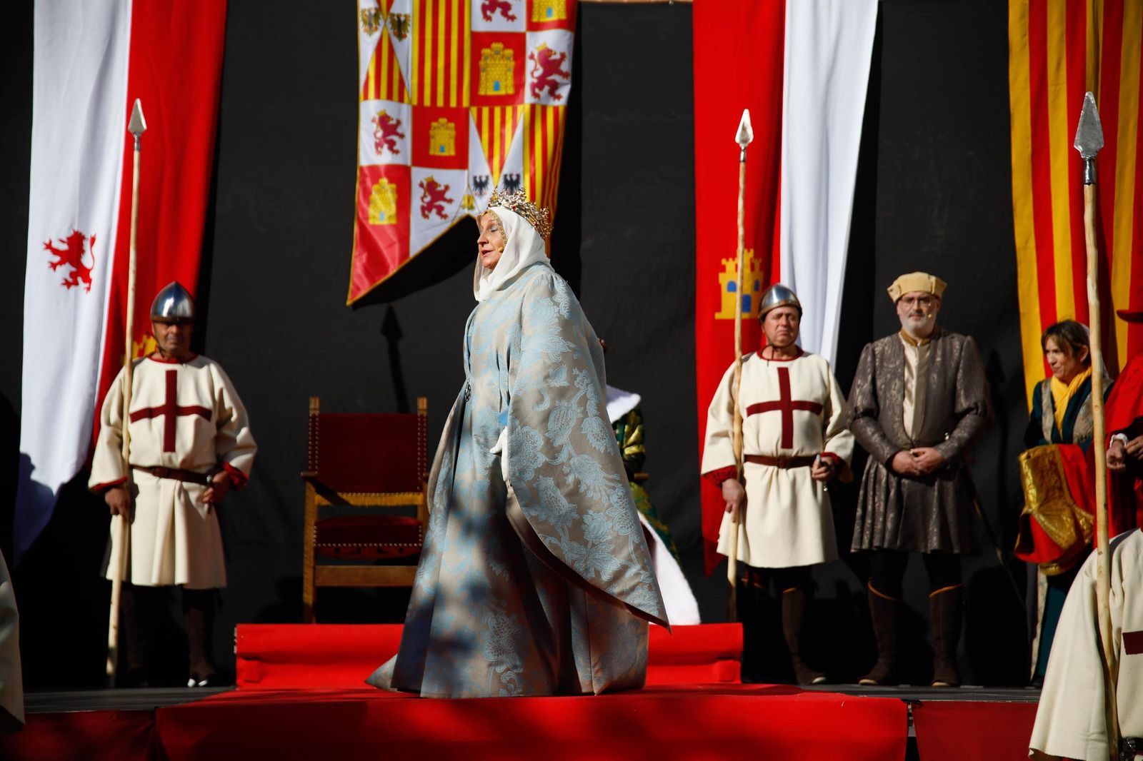 La Recreación de la Pernoctación de los Reyes Católicos en Fiñana, en imágenes