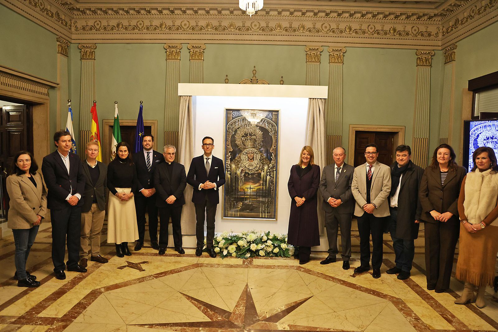 Presentación del cartel de la Semana Santa de Huelva 2026