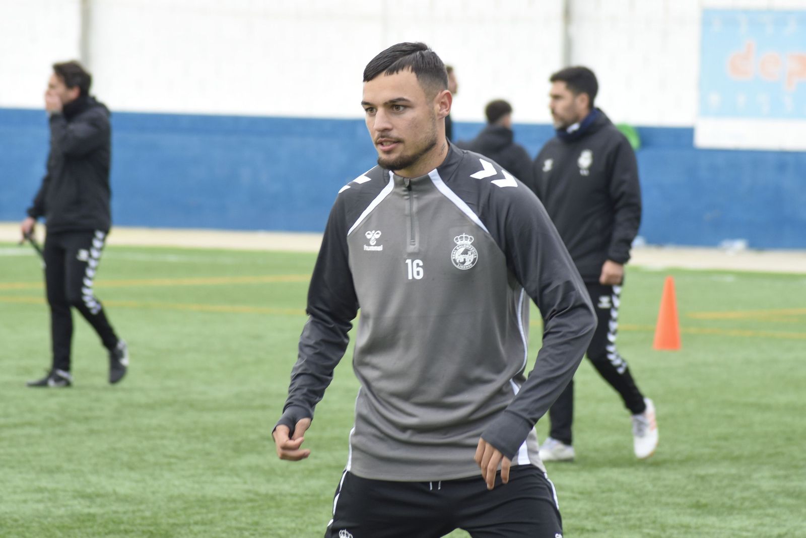 Las fotos del primer entrenamiento de Ángel Mancheño con la Balona