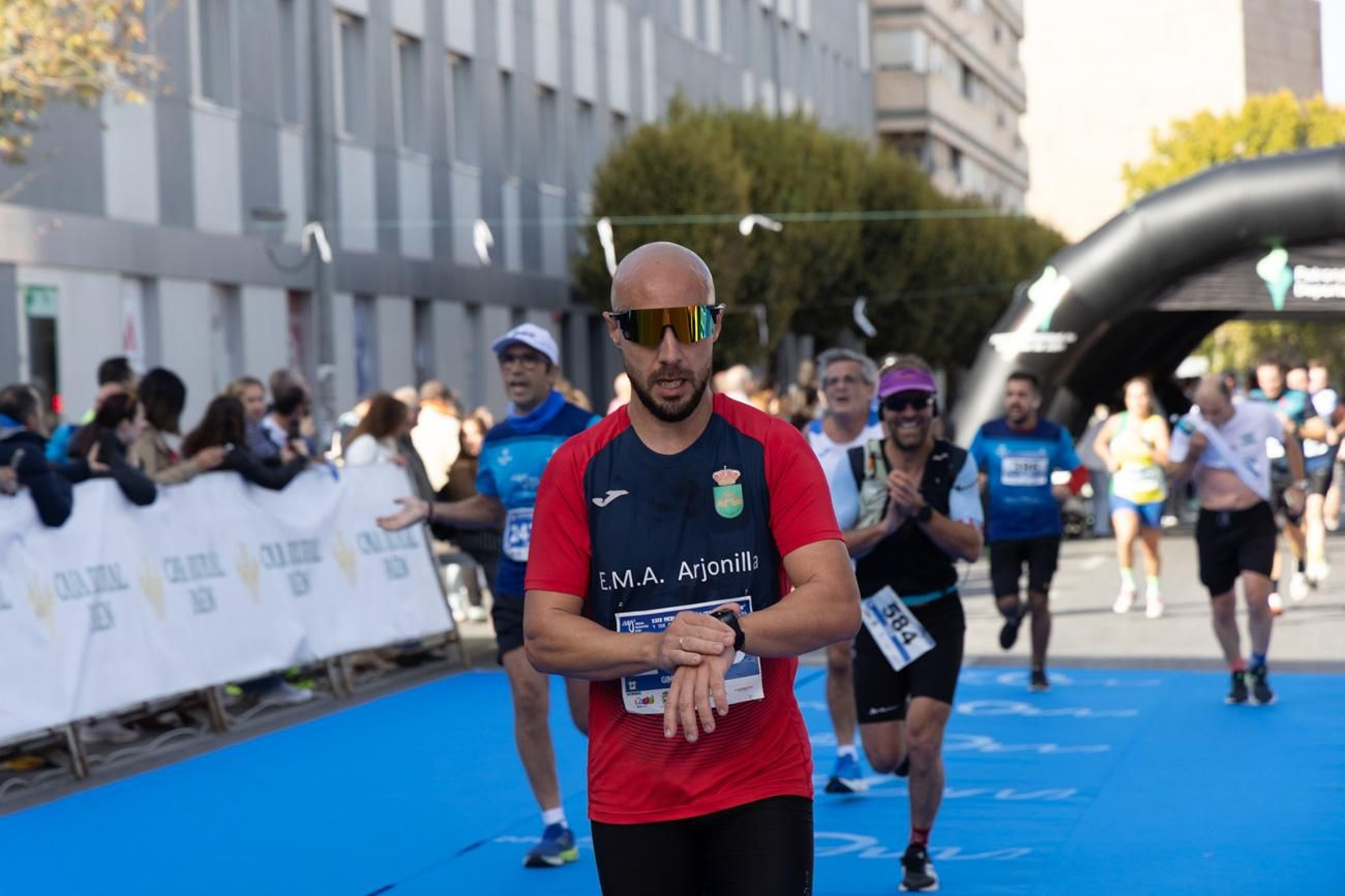 En imágenes: multitudinaria e histórica XXIX Media Maratón 'Ciudad de Jaén' y 10k en memoria de Paco Manzaneda