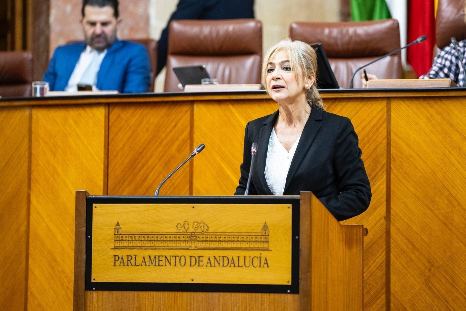 La consejera Patricia del Pozo.