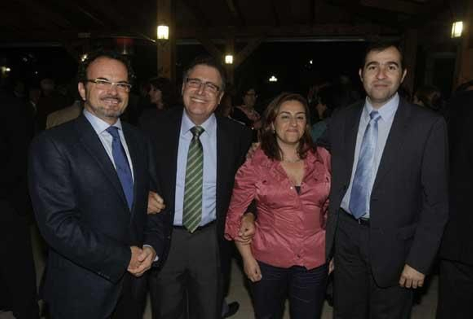 Juan Luis Castro (astillero Cernaval), Miguel Maqueda (FECG), Laura Pinteño (pta. LECG), Manuel Piedra (Aesba)./Fotos:Erasmo Fenoy

Foto: Erasmo Fenoy