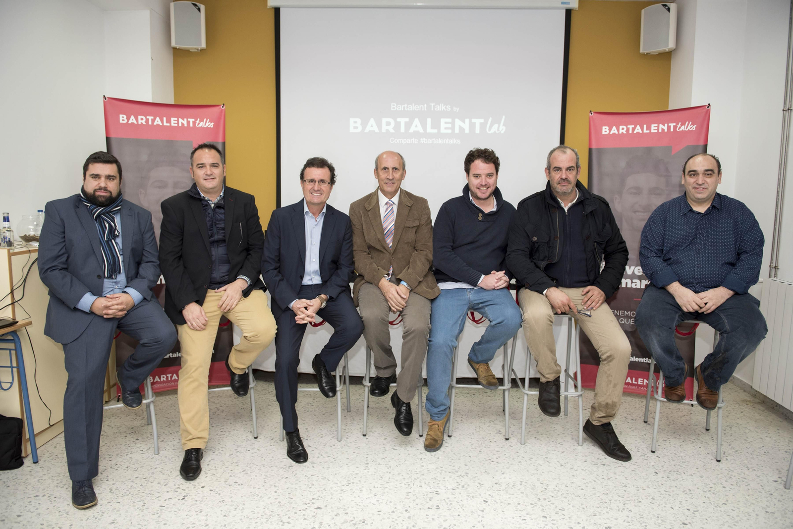 De izquierda a derecha: Mario Gallart, Adrián Molina, Alejandro García, José Amo, Luis Moreno-Dávila de Angulo, Álvaro Arriaga y Francisco Javier Marín Cejudo. De izquierda a derecha: Mario Gallart, Adrián Molina, Alejandro García, José Amo, Luis Moreno-Dávila de Angulo, Álvaro Arriaga y Francisco Javier Marín Cejudo.