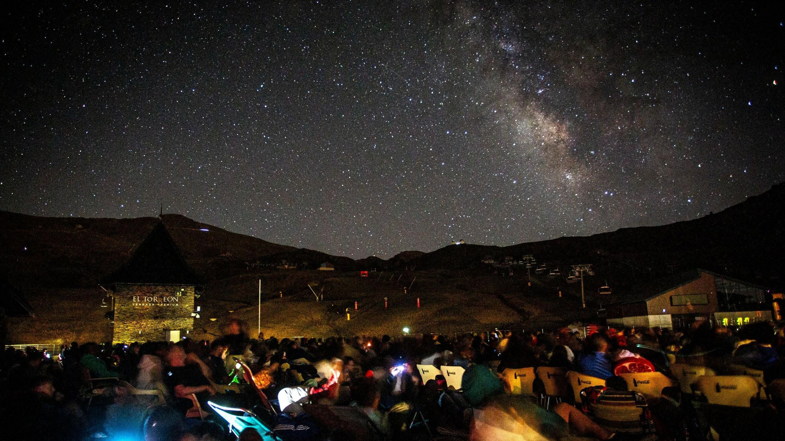 Observación de estrellas desde Sierra  Nevada