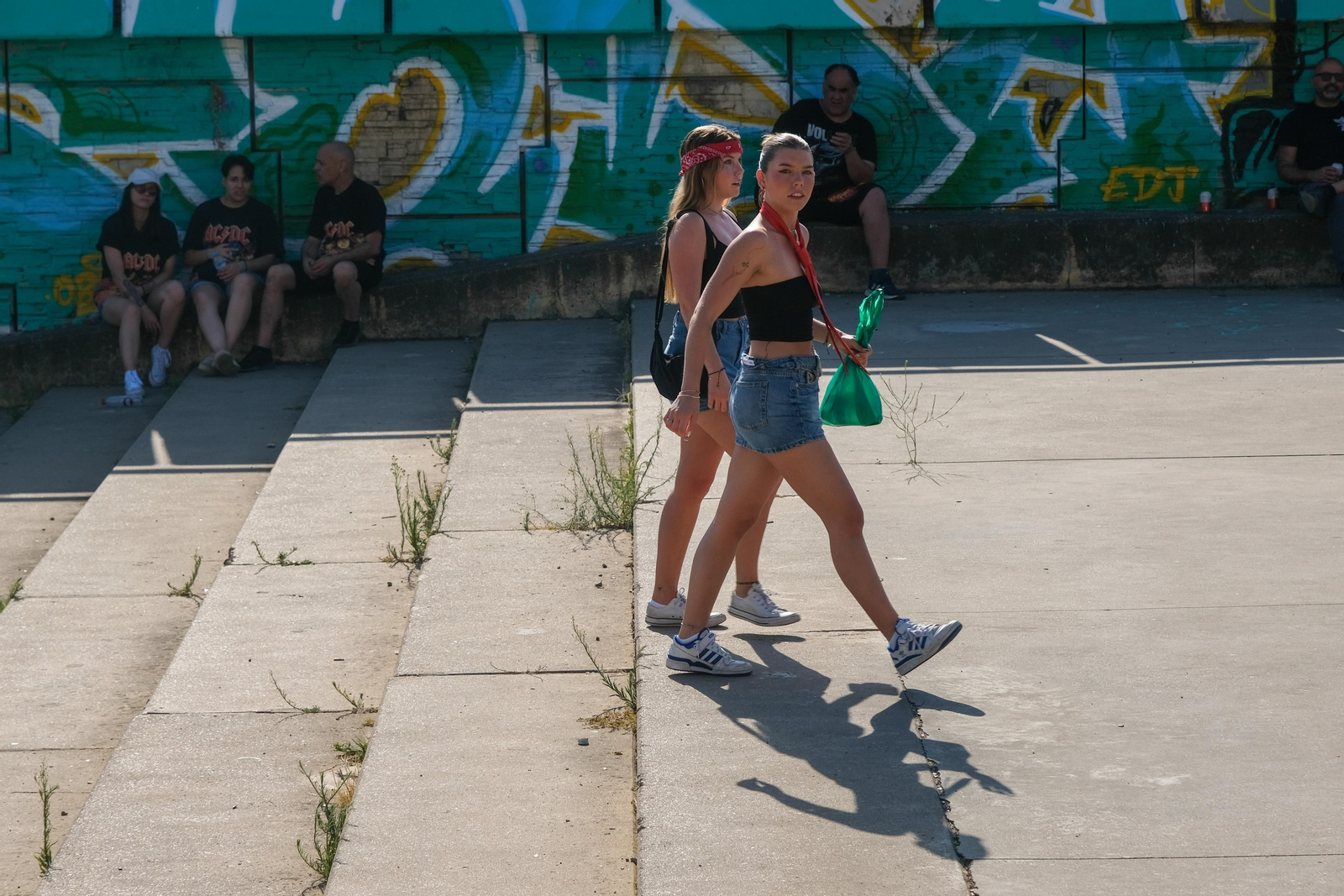 Búscate. Segundo concierto de ACDC en España