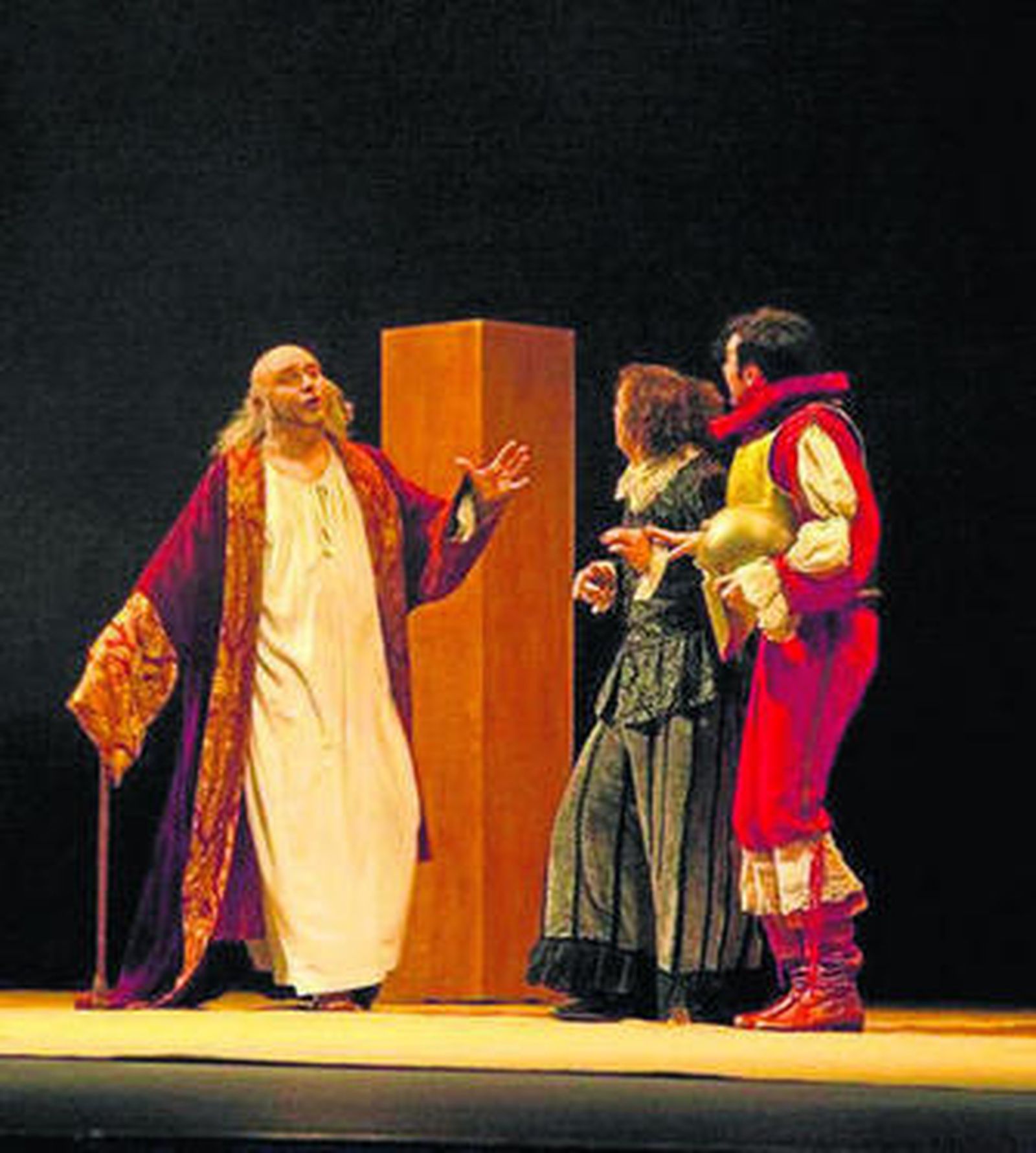 Escena de la obra representada el sábado en Almería.